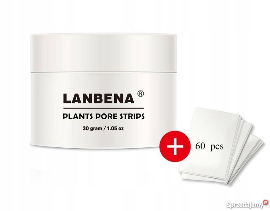 LANBENA Plastry Oczyszczające Nos 60 30g Z Pozostałe Płock