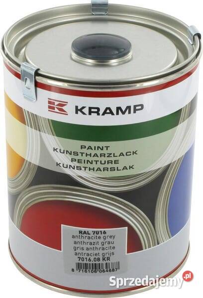 Lakier do maszyn RAL 7016 szary antracytowy 1 l