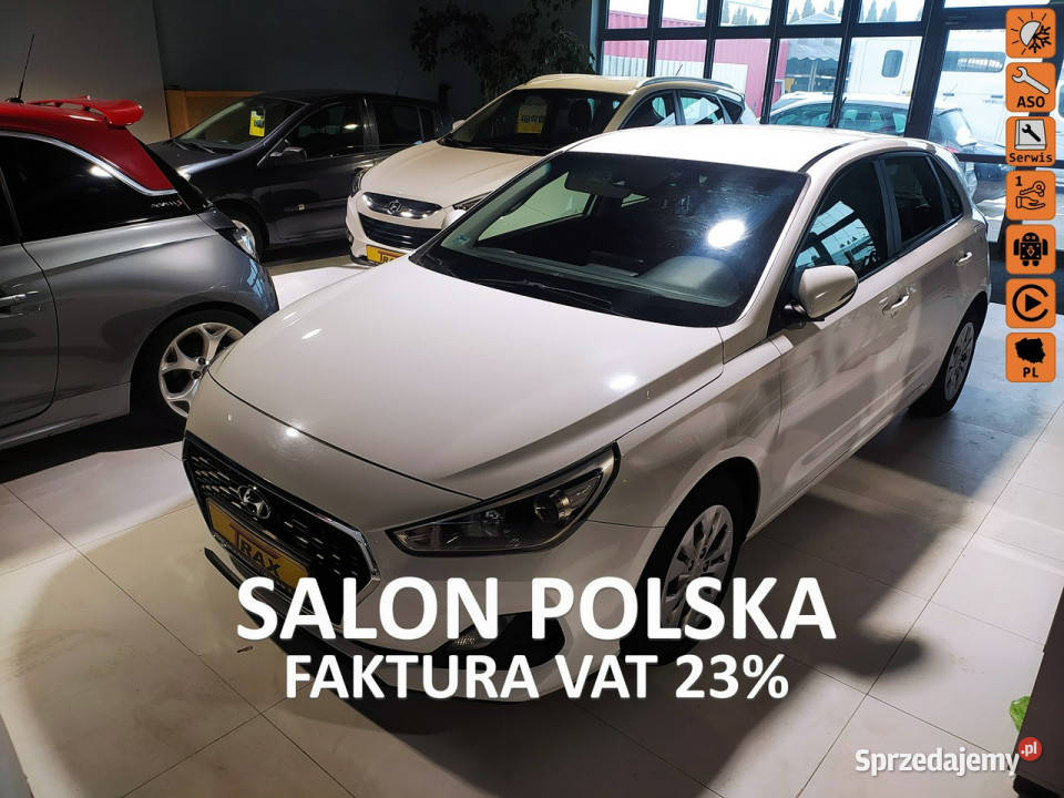 Hyundai i30 14 140automatkrajowyVat23 III 2017 benzyna Łódź