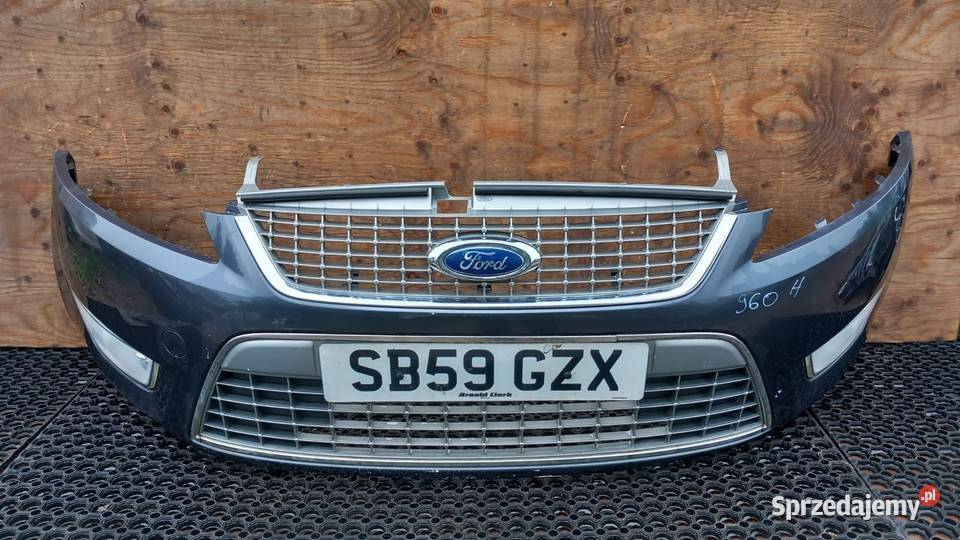 FORD MONDEO MK4 ZDERZAK PRZÓD S5 HALOGEN Zbierkowo