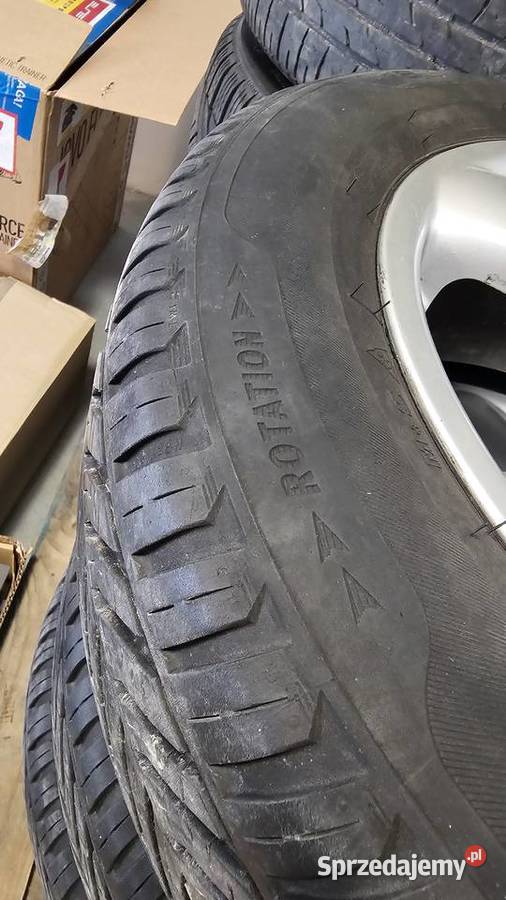 Felgi aluminiowe Nissan z oponami Kormoran Samochodowe Boguchwała