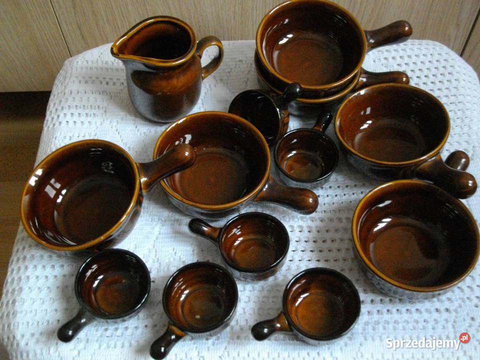 Sosjerkidipówki komplet 6 plus 6 z czasów PRL Przemyśl