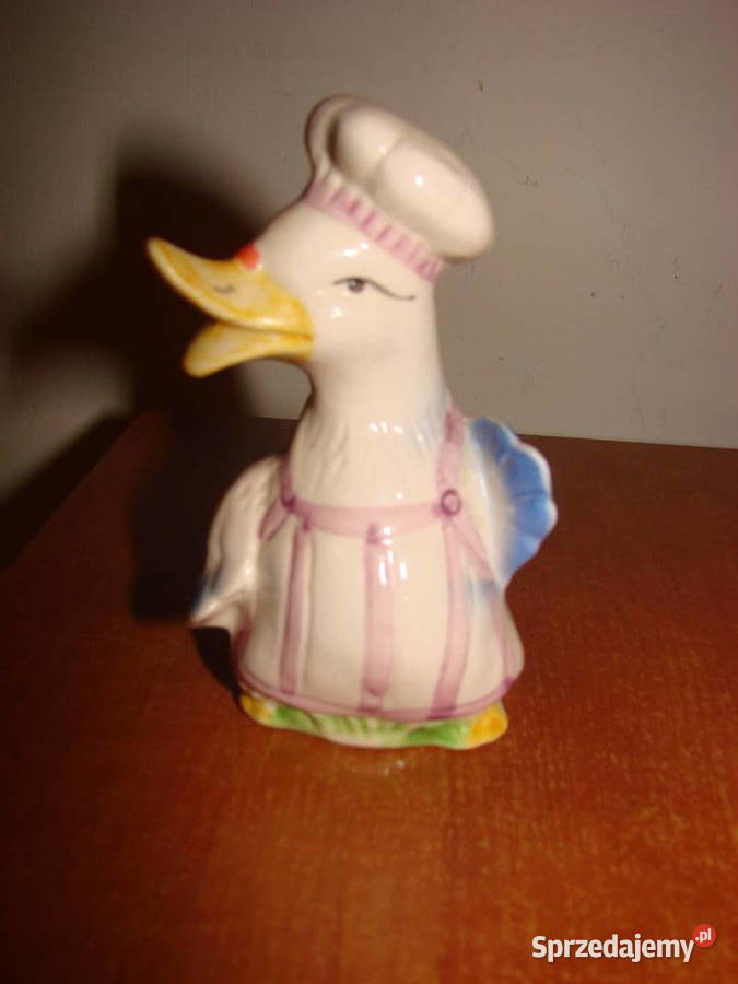 Kaczka ceramiczna solniczka pomorskie Pruszcz Gdański
