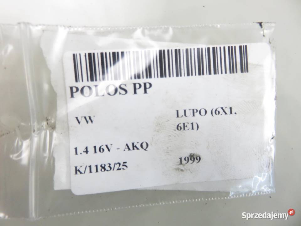 PÓŁOŚ PRAWA PRZEDNIA VW LUPO 14 16V AKQ