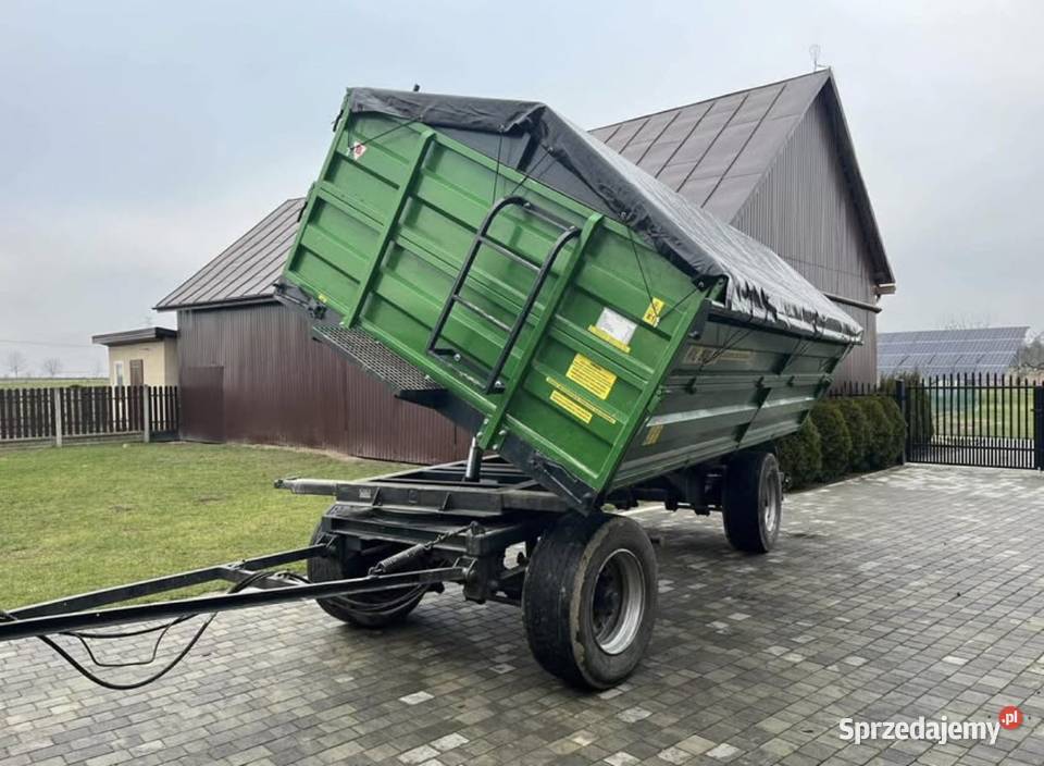 Przyczepa wywrotka 12t HL HW 8011 6011 nieuszkodzony lubelskie Łęczna