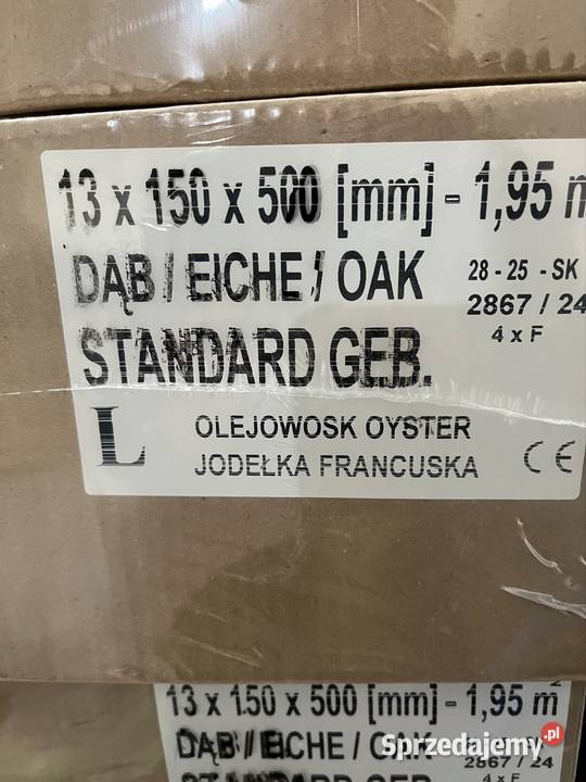 Deska podłogowa Dąb Standard Szczotkowany Poznań