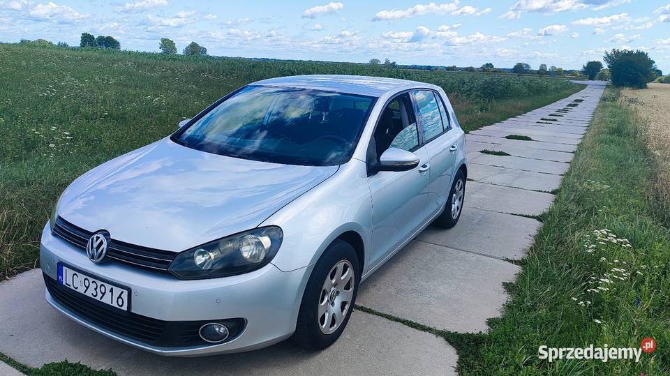 Volkswagen Golf VI 16 TDI 105 Comfortline srebrny lubelskie Chełm