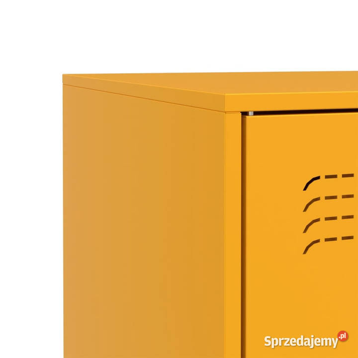 Szafka boczna musztardowa 67x39x73 stalowa Warszawa