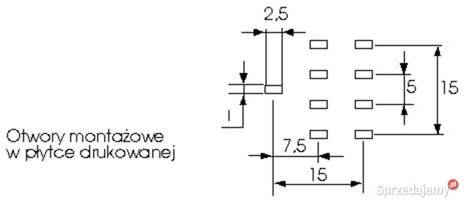 GNIAZDO JACK 63 UNITRA GSMJ PCB 7 pin DIORA Elektronika Białogard