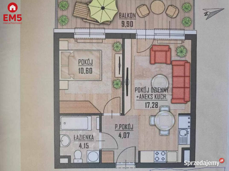 Mieszkanie 36 metrów 2 pokoje Białystok podlaskie