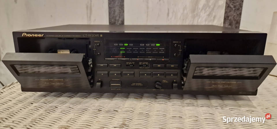 Magnetofon Pioneer CTW208R casette deck Międzychód