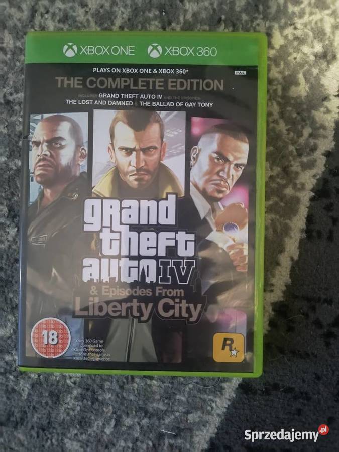 GTA IV The Complete Edition Xbox 360One Pozostałe Margonin