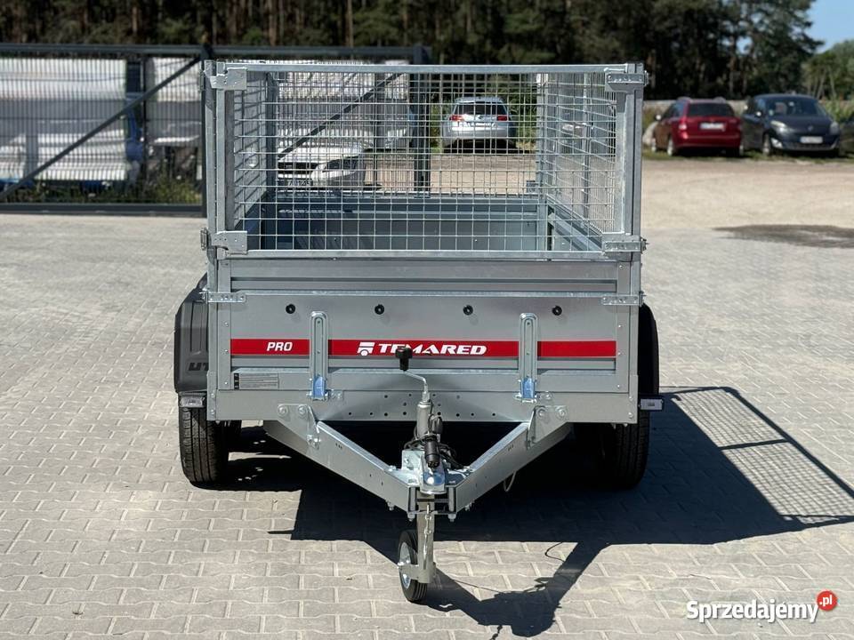 TEMARED PRO 26122 przyczepa dwuosiowa z burtami