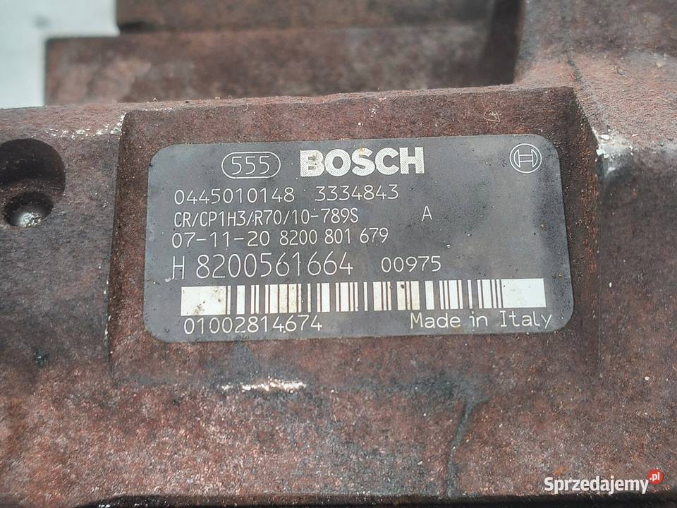 POMPA WTRYSKOWA Renault Scenic II 19 dCi paliwa Chełm