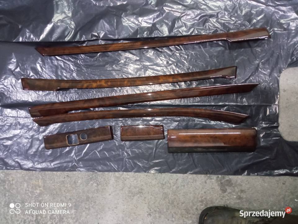 BMW e38 dekory plastiki Wnętrze Dywan osobowe Brusy