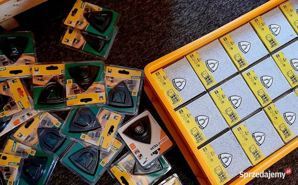 Trójkątny dysk szlifierski Wolfcraft 95 mm dolnośląskie