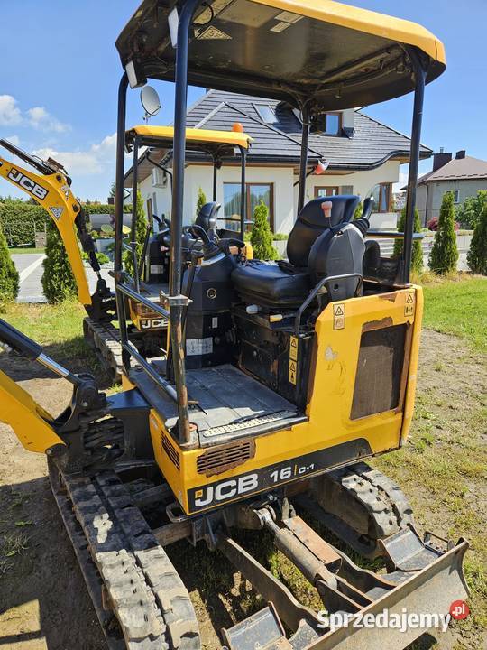 JCB 16 C1 T3 Minikoparka JCB gąsienicowa 2019 Ropczyce