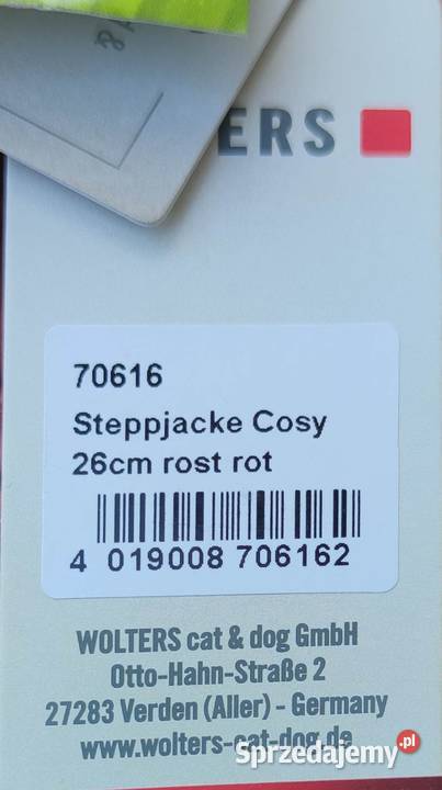 Ubranko na pieska Radziejów