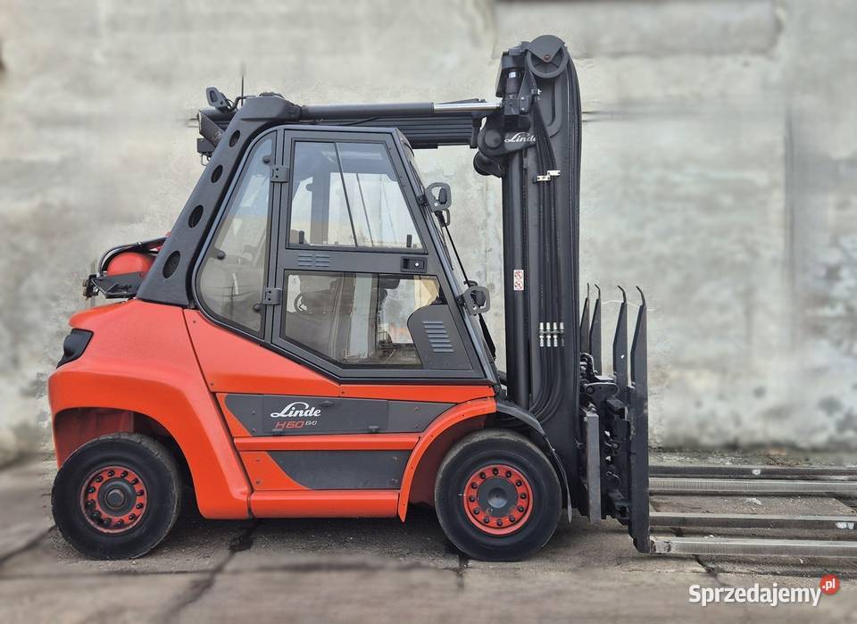 Linde H60 z 2021r kabina klimatyzacja wózek śląskie Rybnik
