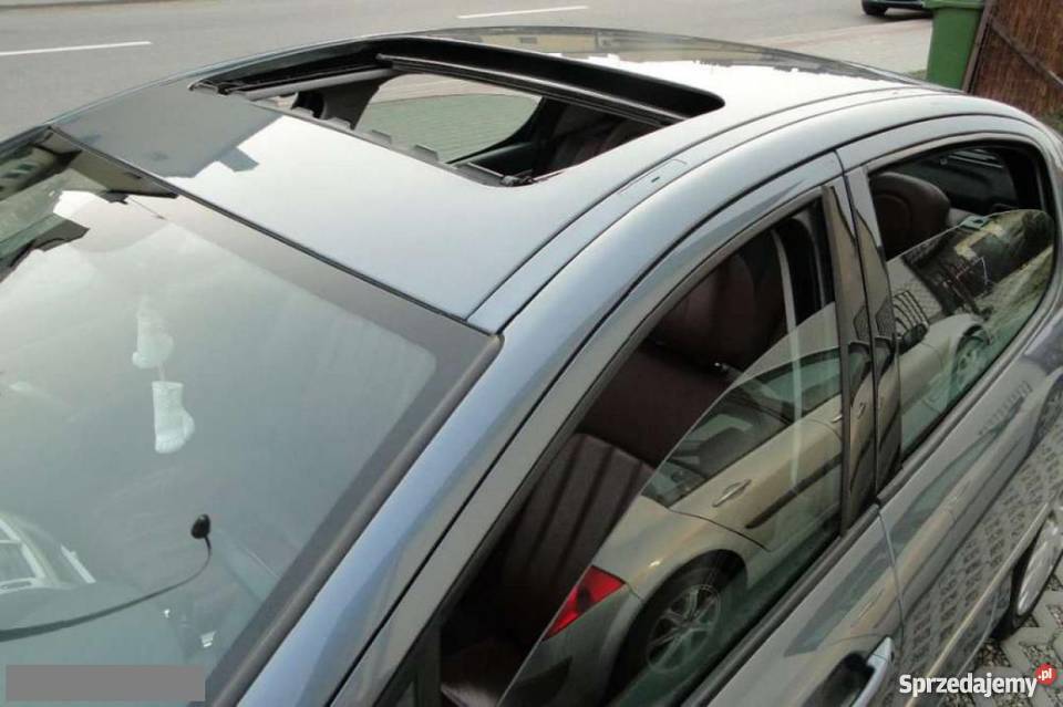 Peugeot 407 SW szary światła przeciwmgłowe
