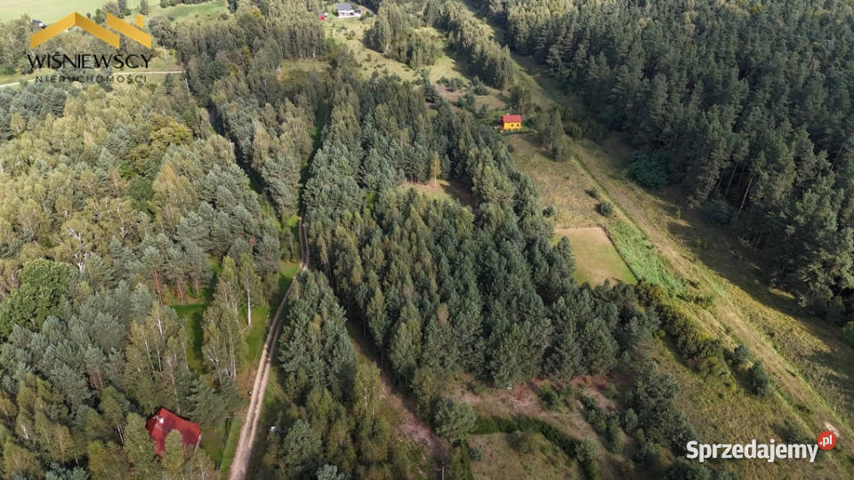 Działka Letniskowa 835m2 Bartężek Jezioro sprzedam