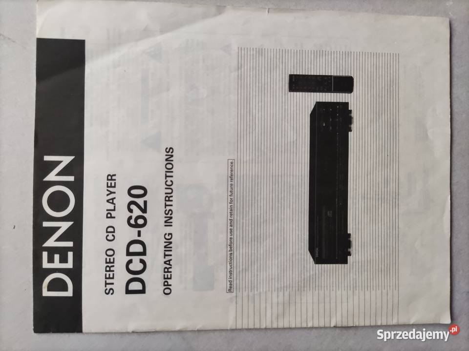Odtwarzacz CD Denon DCD620