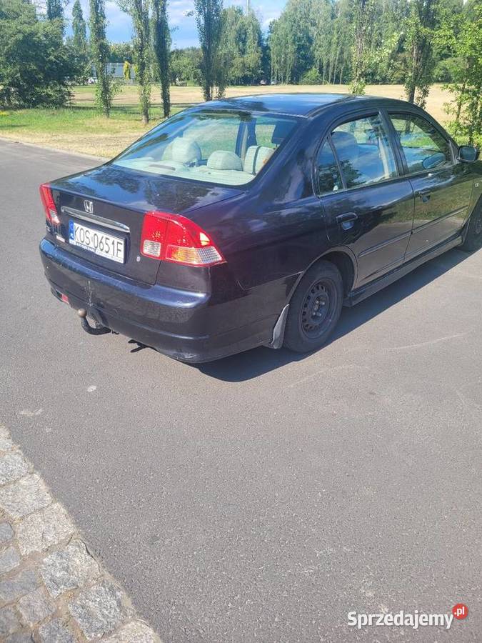 Honda civic 7 16 vtec hak 2004r nieuszkodzony Piekary Śląskie
