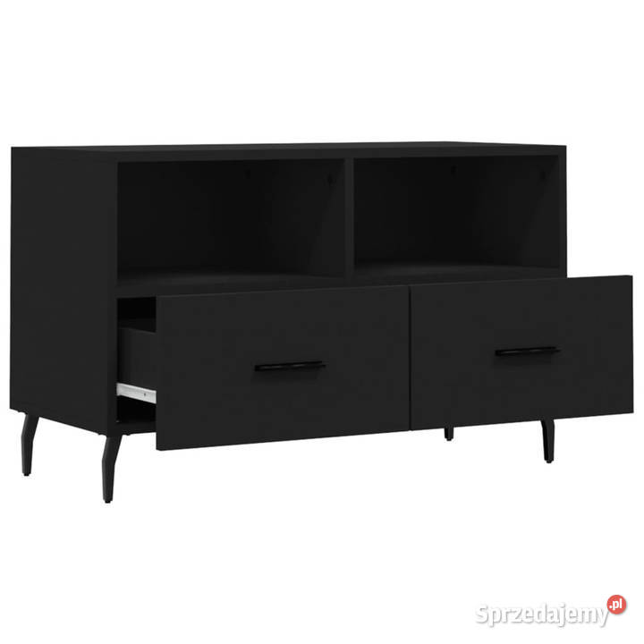 Szafka pod TV czarna 80x36x50 materiał Warszawa sprzedam