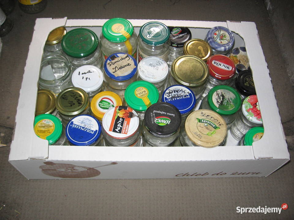Słoiki na przetwory średnie różne Pojemniki na żywność Warszawa