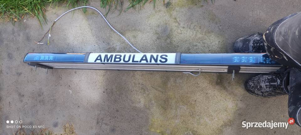 belka ostrzegawcza kogut stroboskop ze Sianów