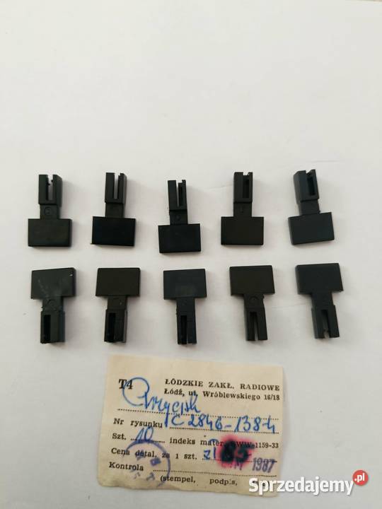 Przycisk magnetofonowy VINTAGEUNITRA 10 czarny sprzedam