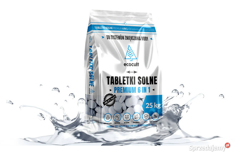 Tabletki solne Ecocult Premium 6w1 paleta 1000 Warszawa