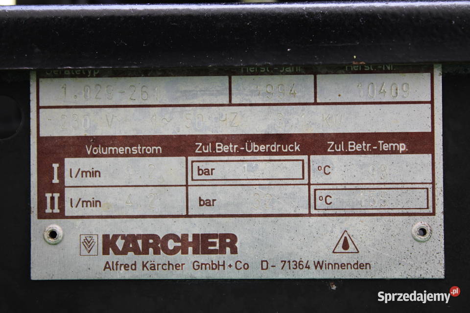 Myjka Gorąco wodna Karcher HDS 655 Gwarancja Myjki ciśnieniowe