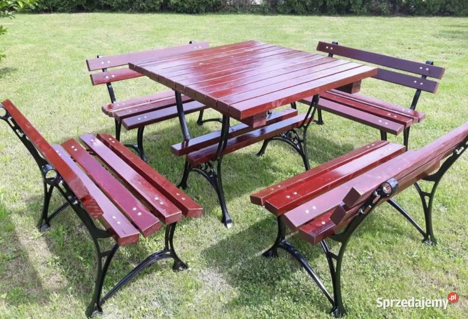 Meble ogrodowe stół ławka krzesło Pozostałe Krosno