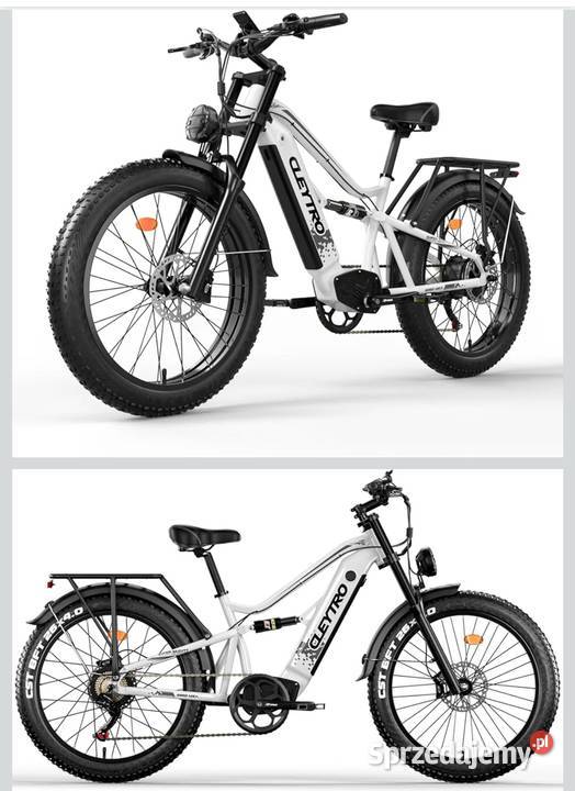 Rower elektryczny górskomiejski fatbike nowy małopolskie Gołkowice Dolne sprzedam