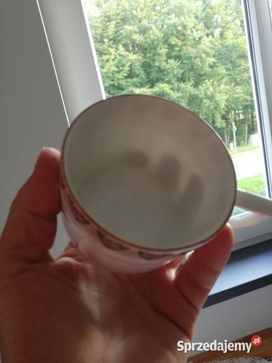 Zestaw starej sygnowanej porcelany Porcelana i szkło Ropa