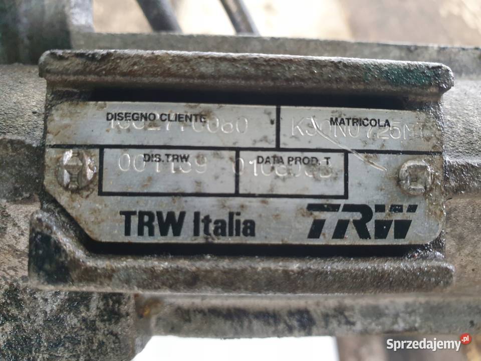 Peugeot 807 Citroen C8 PRZEKŁADNIA MAGLOWNICA Janów