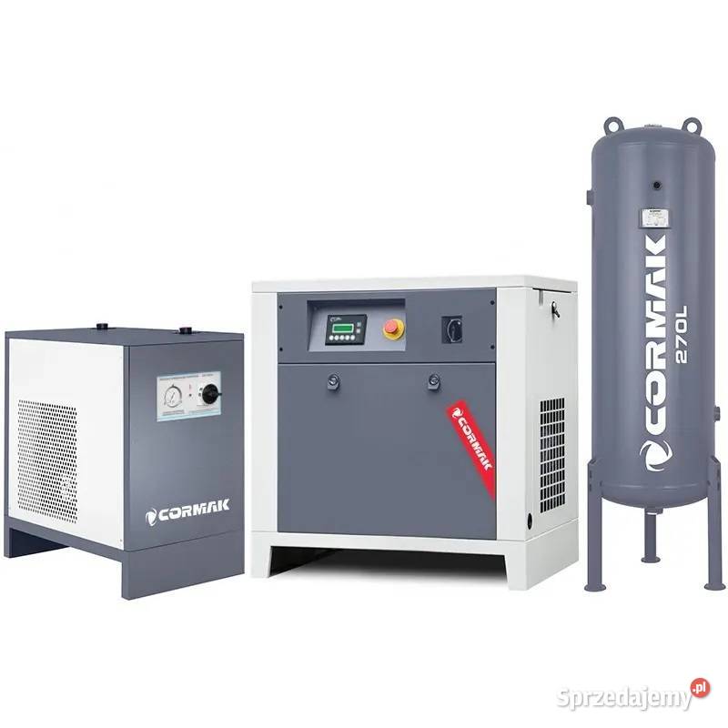 Sprężarka śrub LUFT 1000 75kW 950 Lmin Osuszacz Produkcja Siedlce