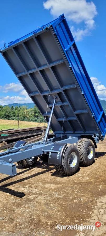 Przyczepa tandem kiper 3str KOWAL PTB155 Limanowa
