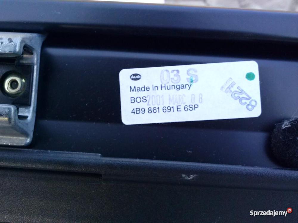 roleta siatkowa bagażnika Audi A4 4B9 861 691 6S mazowieckie Warszawa