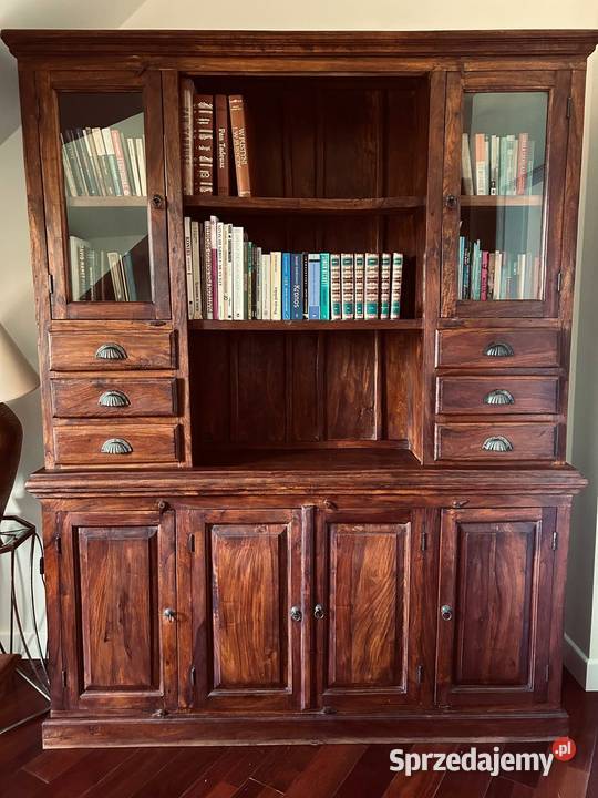Zestaw mebli gabinetowych bibliotecznych Wrocław sprzedam