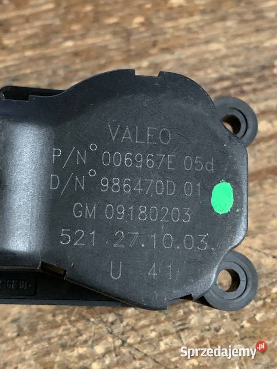 Silniczek nagrzewnicy OPEL VEKTRA C 986470D01 ogrzewanie wielkopolskie Margonin sprzedam