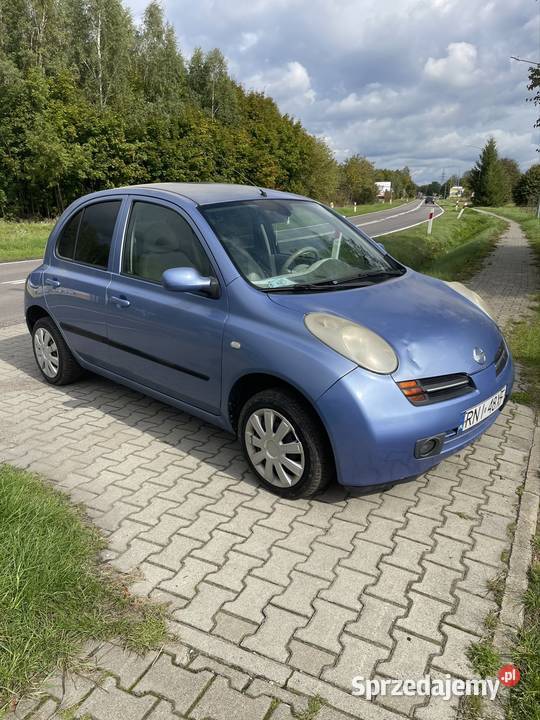 Nissan micra 14 Gaz 2003r uszkodzony