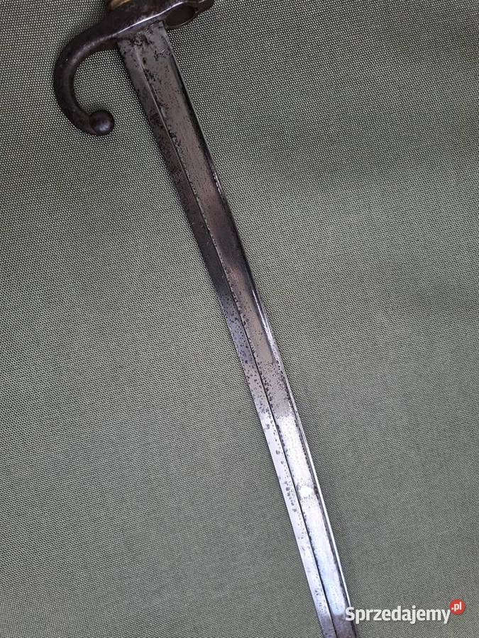 Bagnet Chassepot francuski wz 1866 Jatagan Kielce