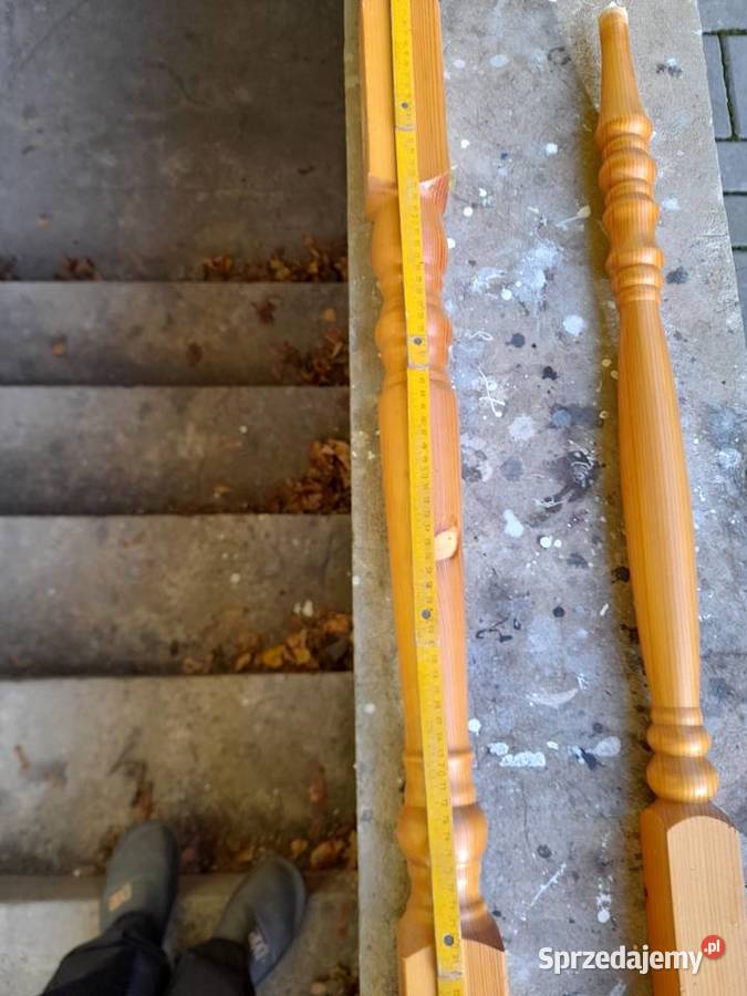 Tralki świerkowe sosnowe na barierki Fugasówka