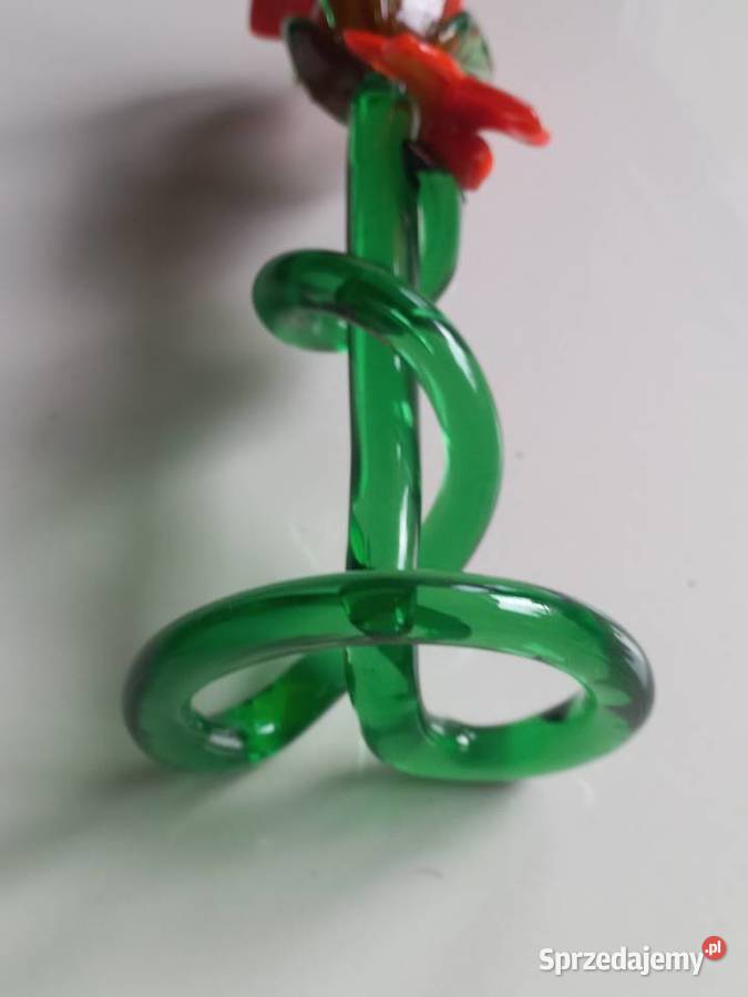 Świecznik Tulipan Murano style Świeczniki