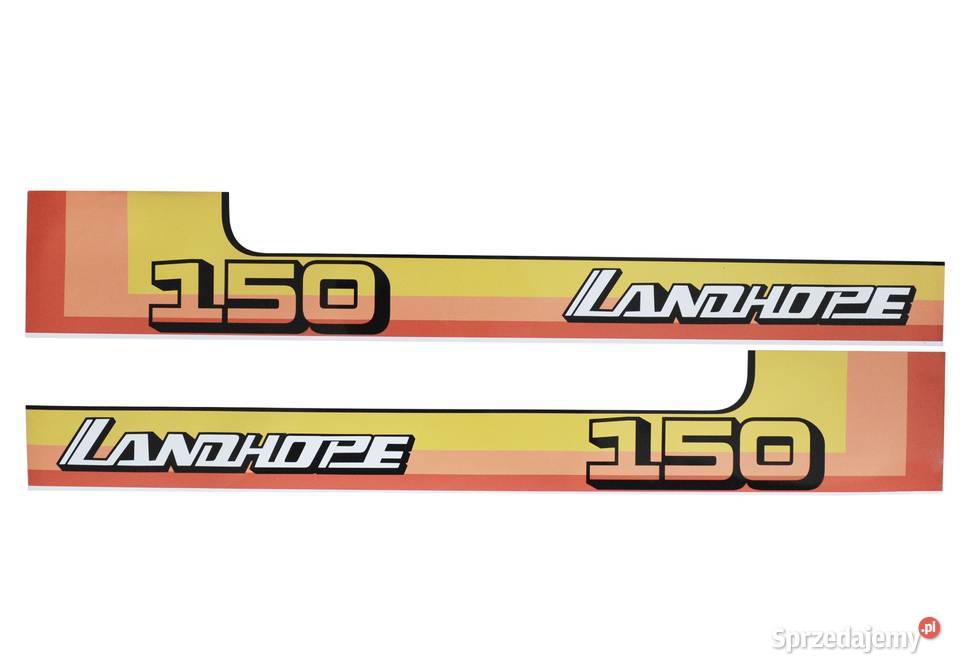 Naklejki Iseki TU150 Landhope Tajęcina sprzedam