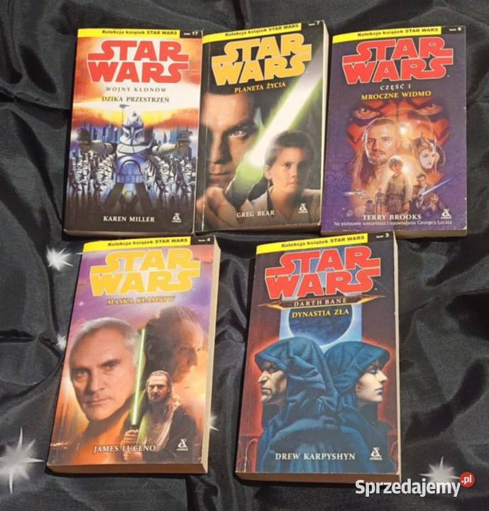 Star Wars 5 książek tom 3 tom 4 tom 6 tom 7 tom Poznań sprzedam
