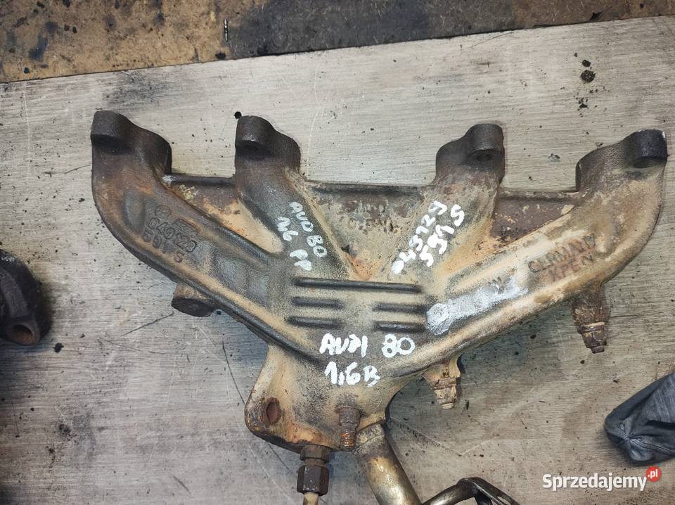 AUDI 80 B3 16 kolektor wydechowy 049129591S Kielce sprzedam