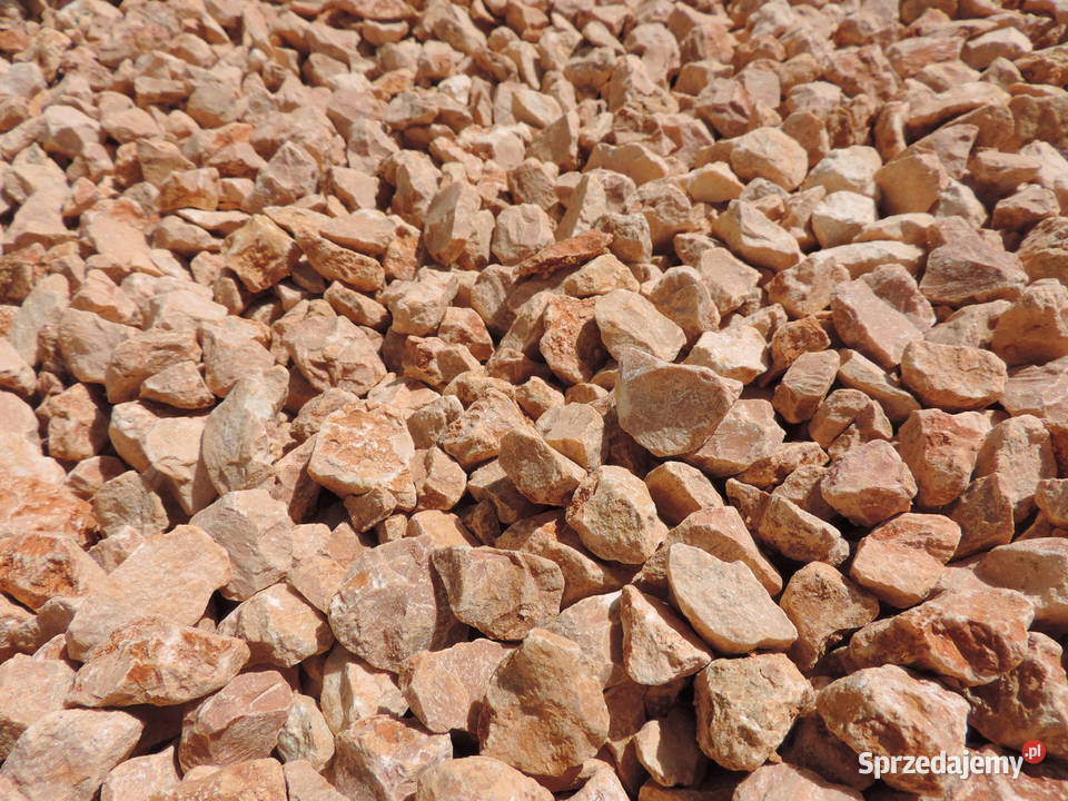 Grys Rosso kamień ozdobny pomarańczowy czerwony Pozostałe Oświęcim